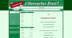 Desktop Screenshot of moosacherbrettl.de